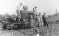 Les vendanges à l'ancienne